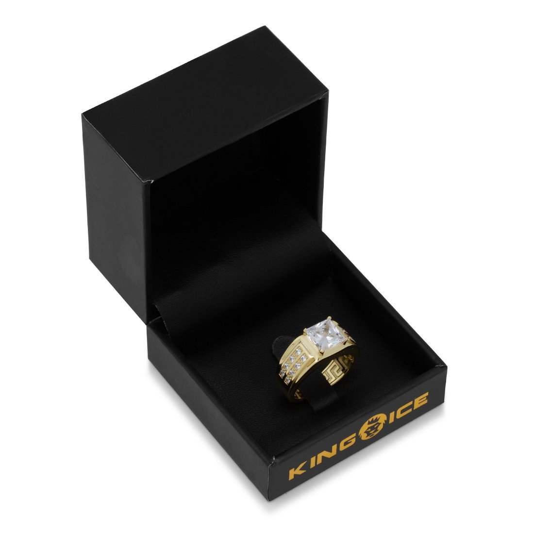 Princess-Cut Signet Ring  in  by Kingices