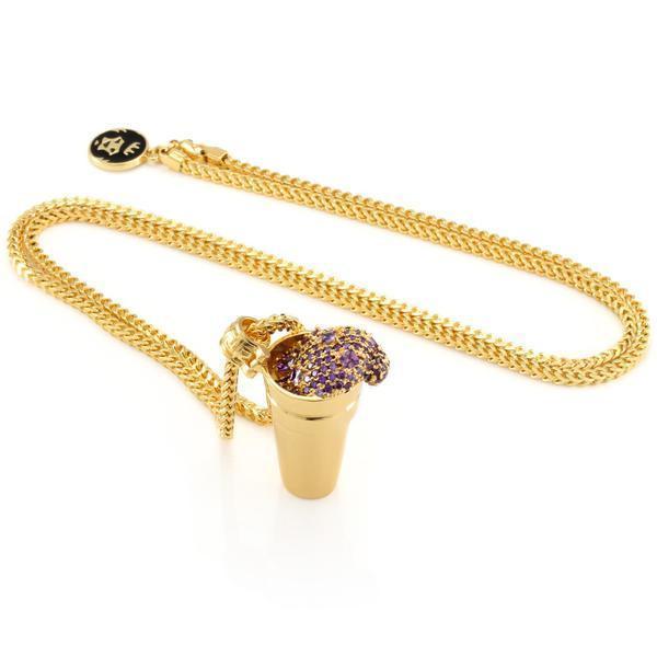 Purple Drank Necklace  in  by Kingices