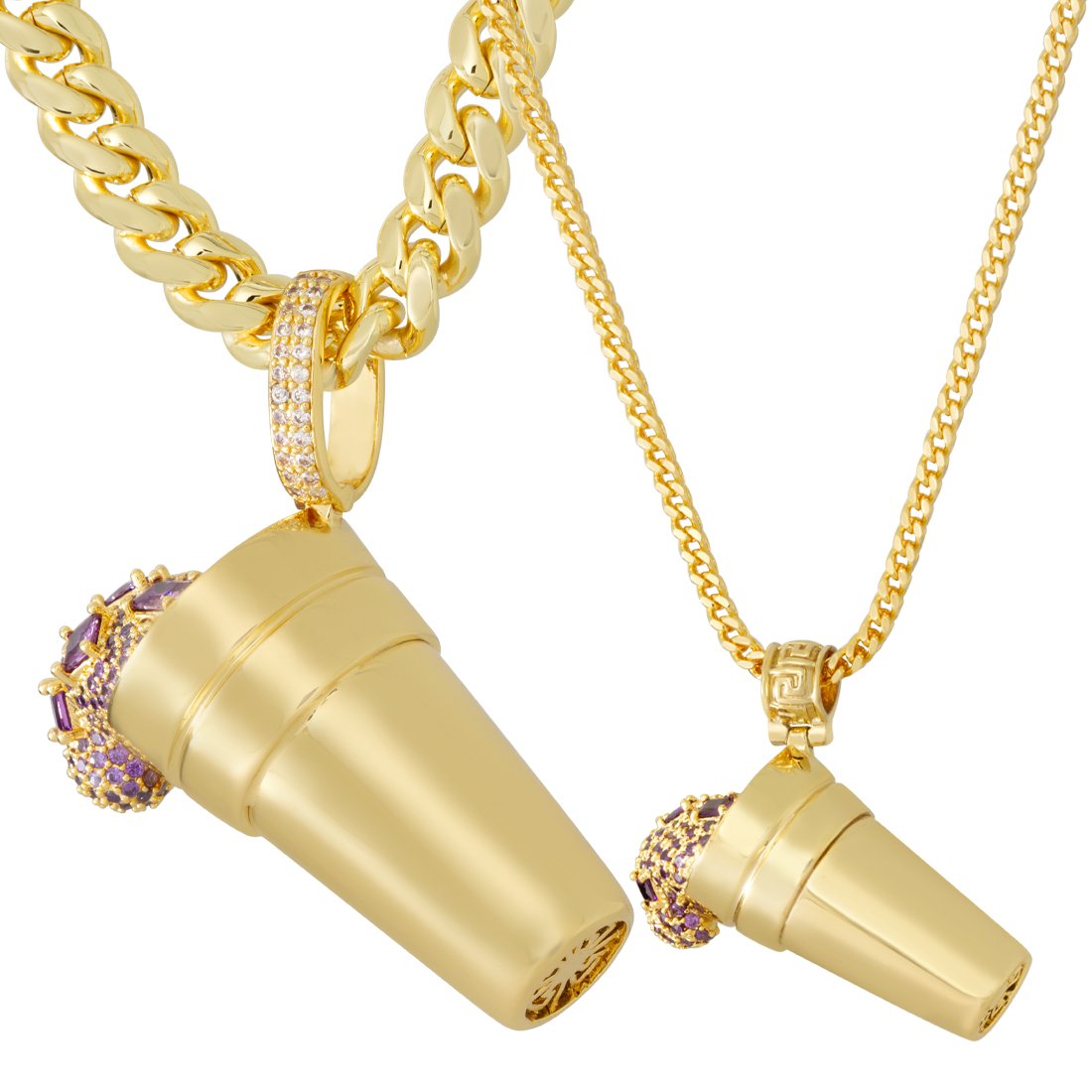 Purple Drank Necklace  in  by Kingices