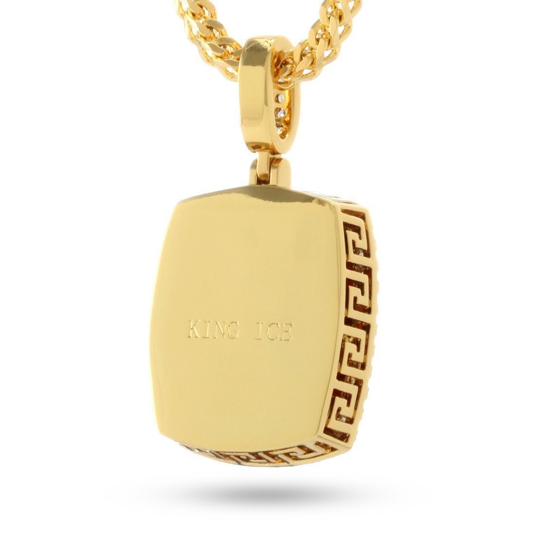 Ruby Crown Julz Necklace  in  by Kingices