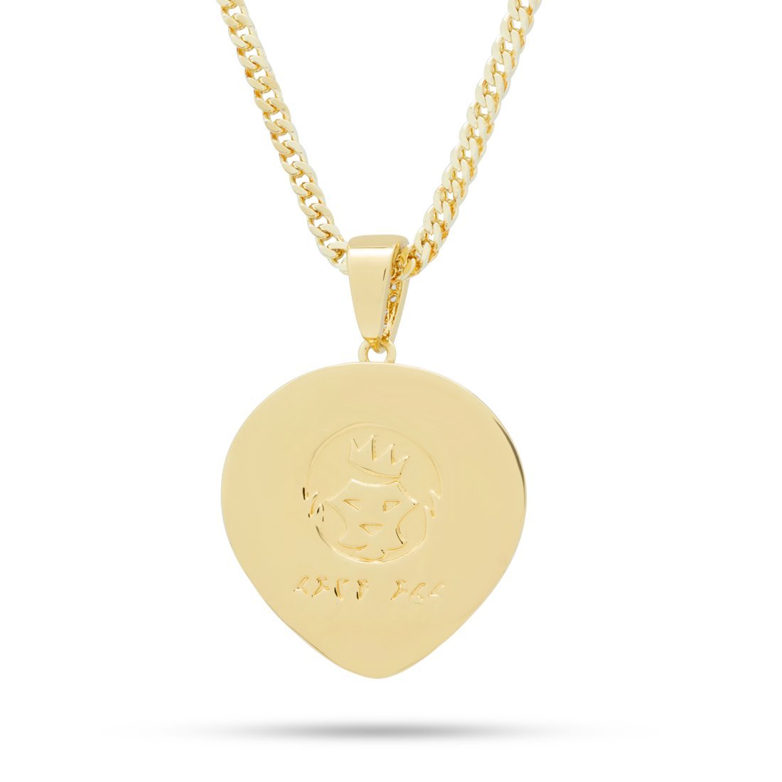 Serpent Alien Emoji Necklace  in  by Kingices