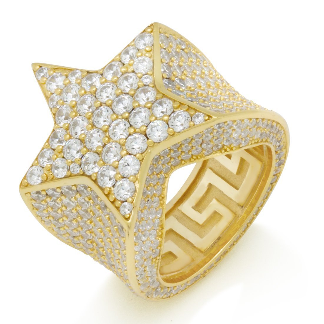 Shooting Star Ring  in  Sterling Silver / 14K Vermeil / 7 by Kingices
