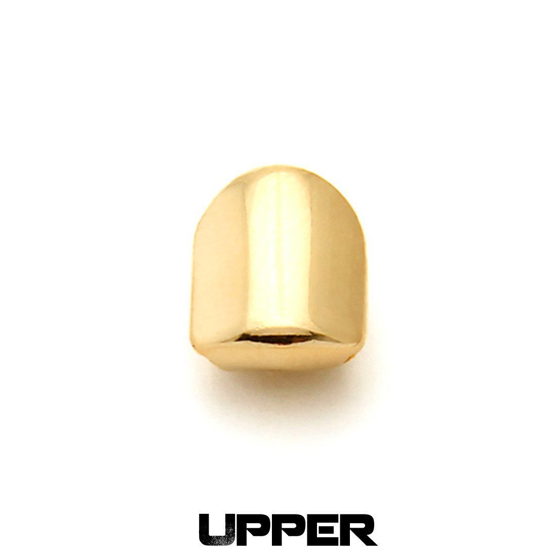 Single Tooth Cap Grillz  in  14K Gold / Top by Kingices