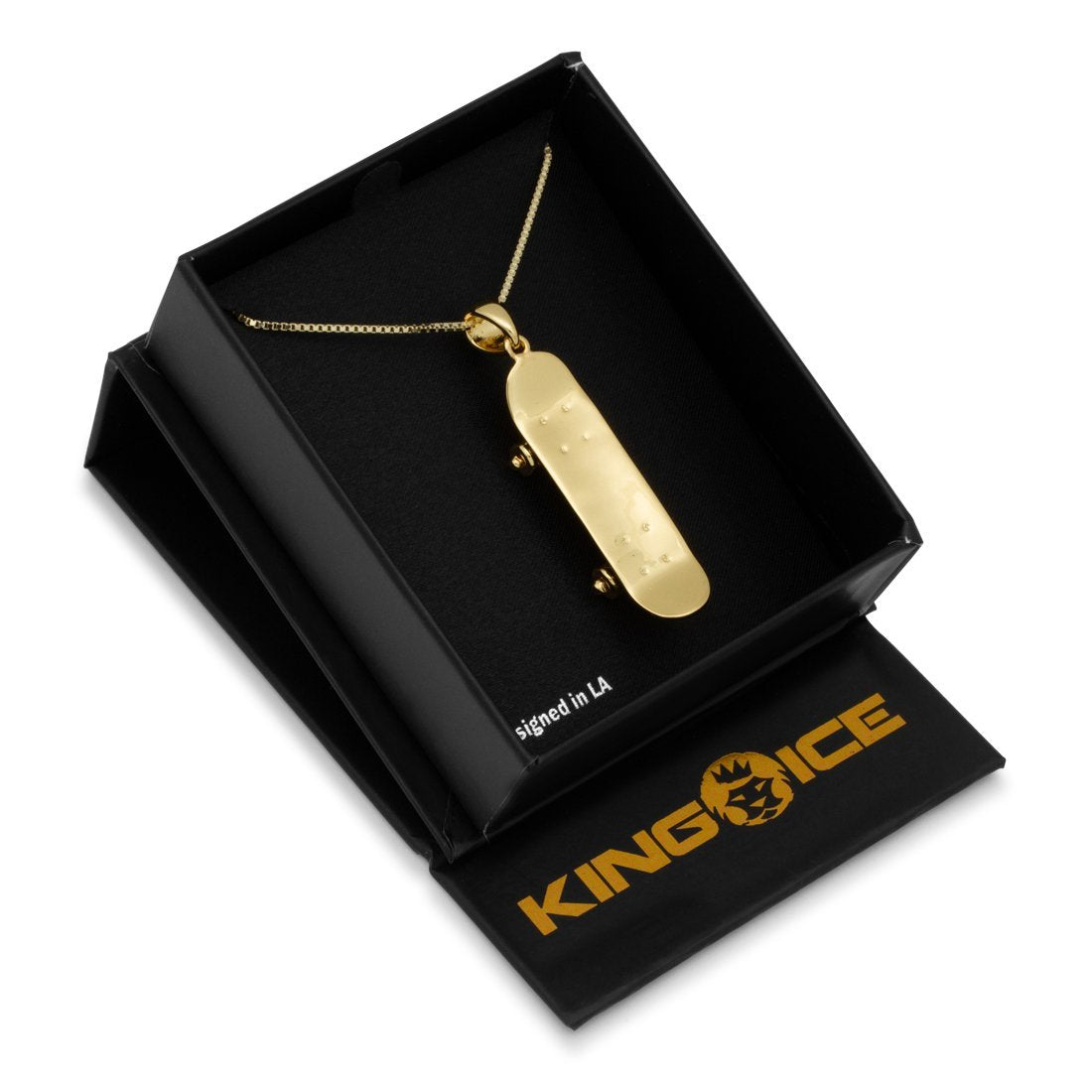 Skateboard Necklace  in  by Kingices