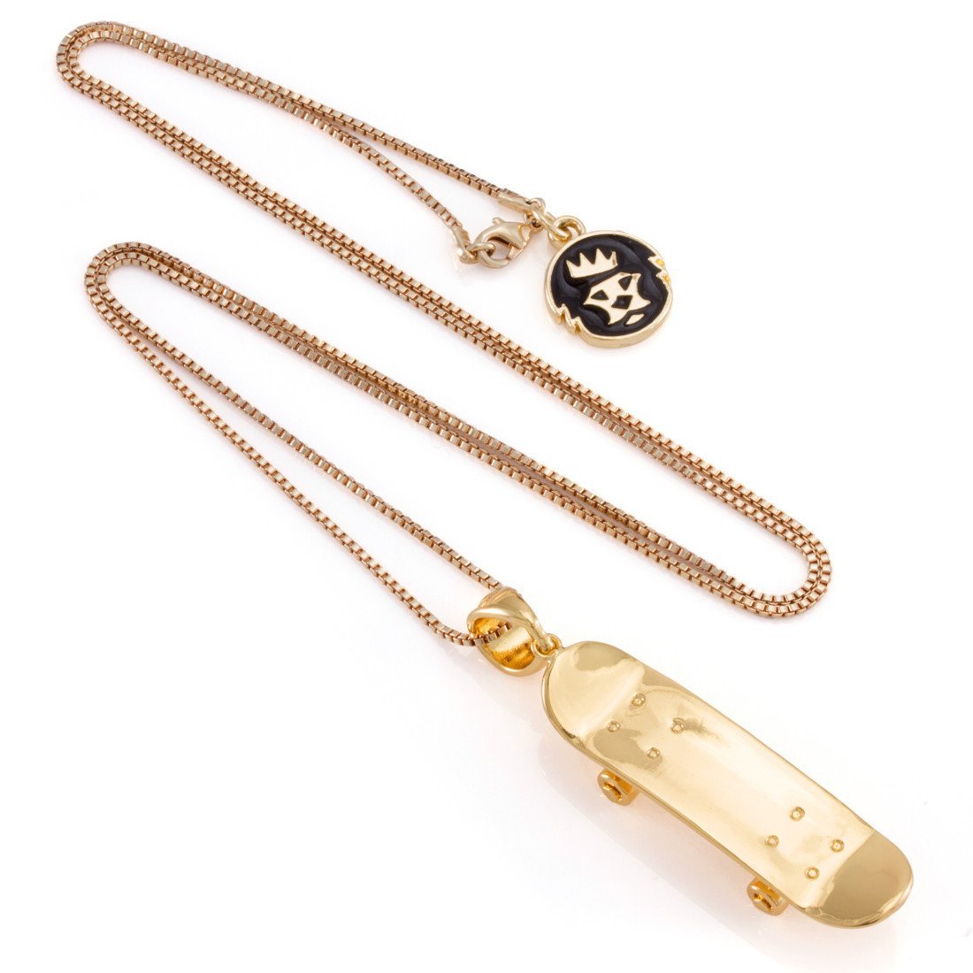 Skateboard Necklace  in  by Kingices