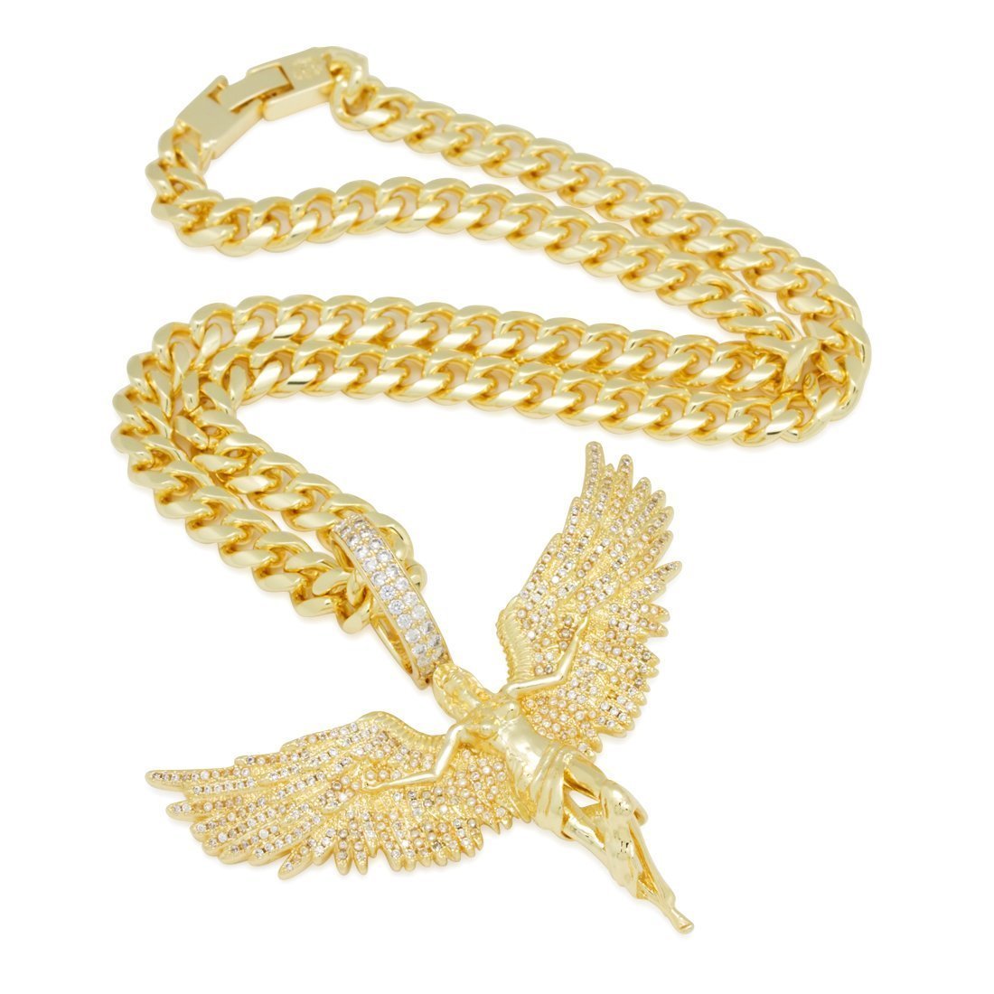 Soaring Angel Necklace  in  by Kingices