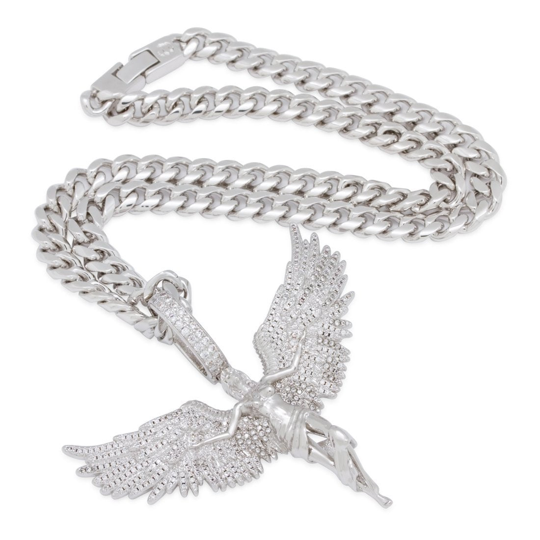 Soaring Angel Necklace  in  by Kingices