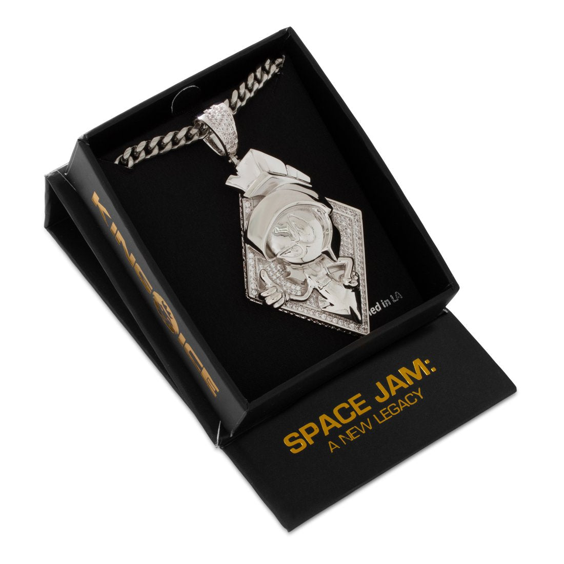 Space Jam x Kingices - Marvin the Martian Necklace  in  by Kingices