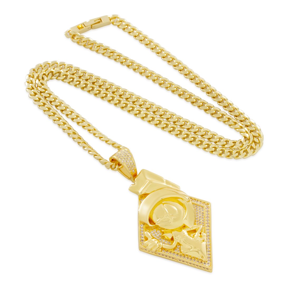 Space Jam x Kingices - Marvin the Martian Necklace  in  by Kingices