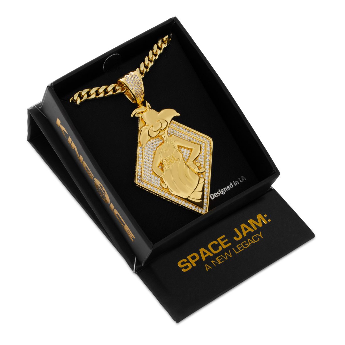 Space Jam x Kingices - Sylvester the Cat Necklace  in  by Kingices