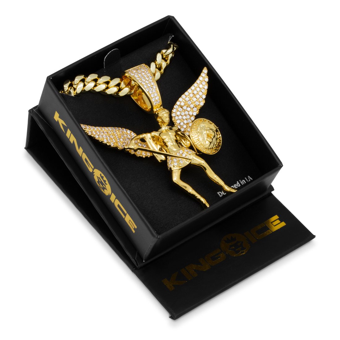 St. Michael the Archangel Necklace  in  by Kingices