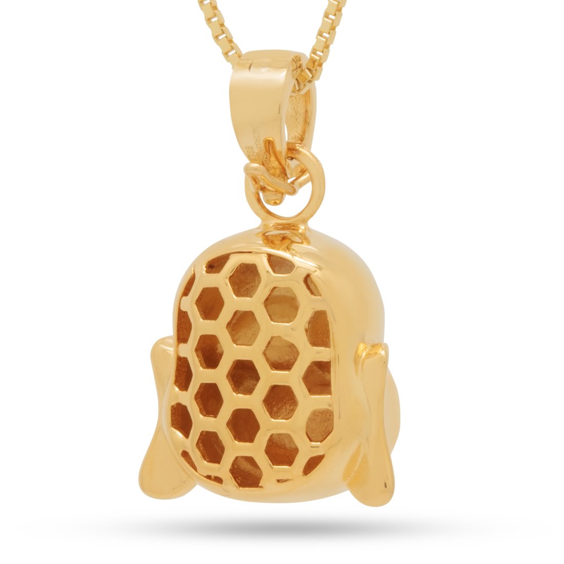 Sterling Silver Buddha of Perception Necklace  in  by Kingices