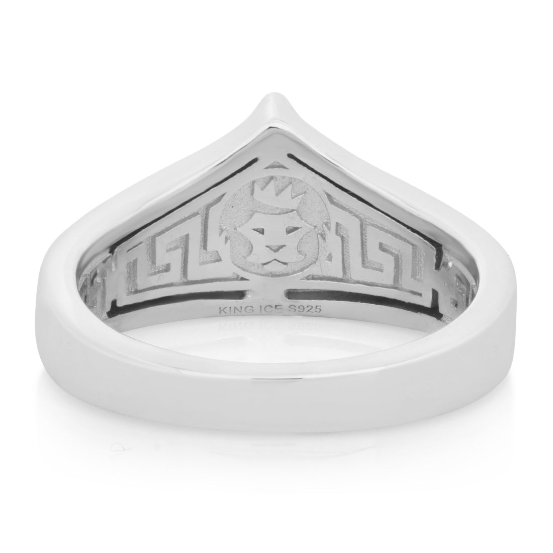 Trillion-Cut Signet Ring  in  by Kingices