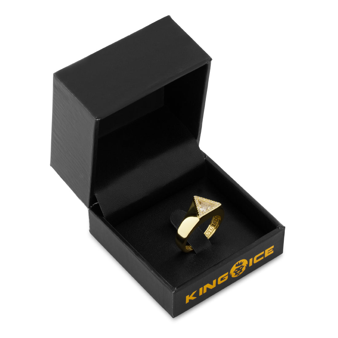 Trillion-Cut Signet Ring  in  by Kingices