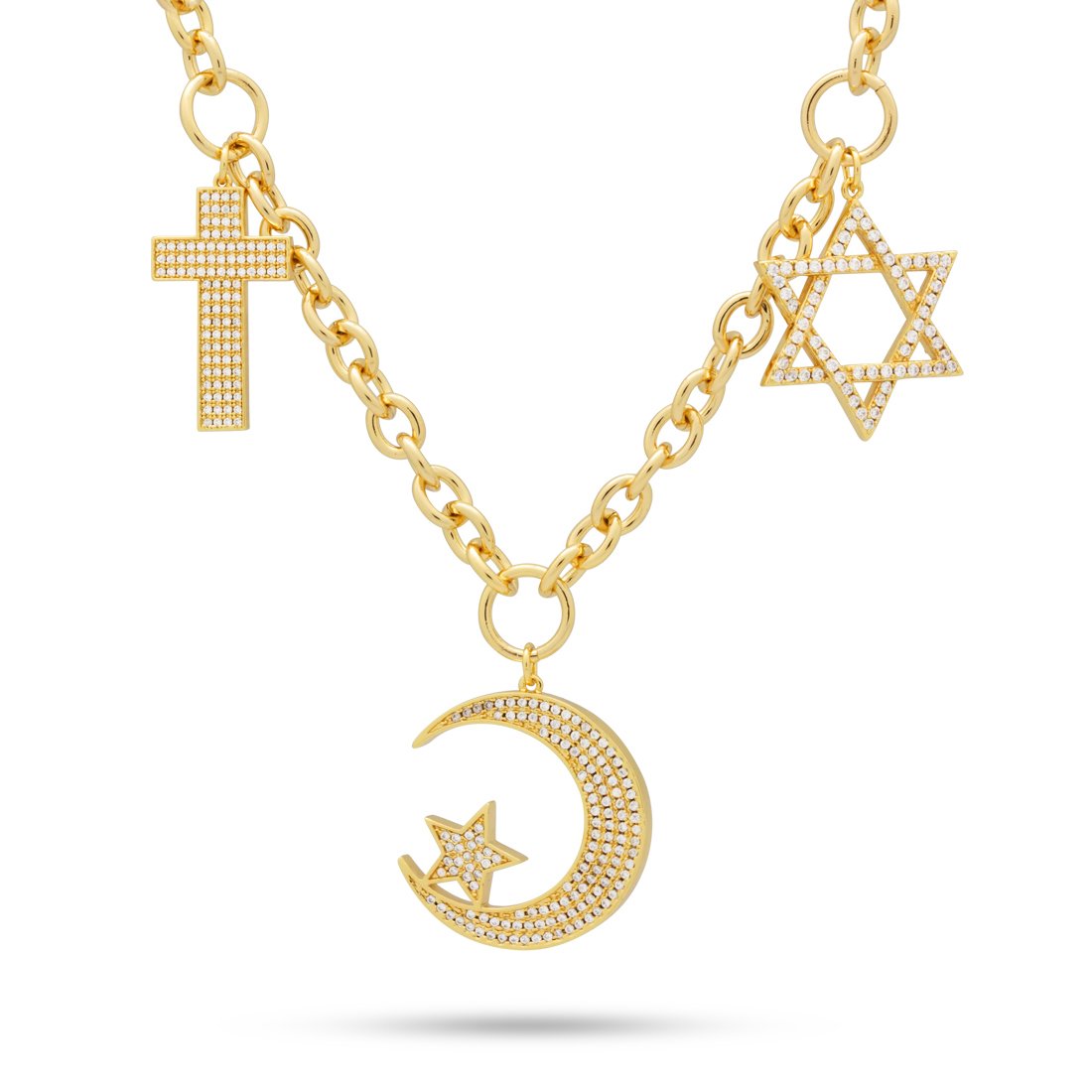 Unity Chain of Abraham Necklace  in  by Kingices
