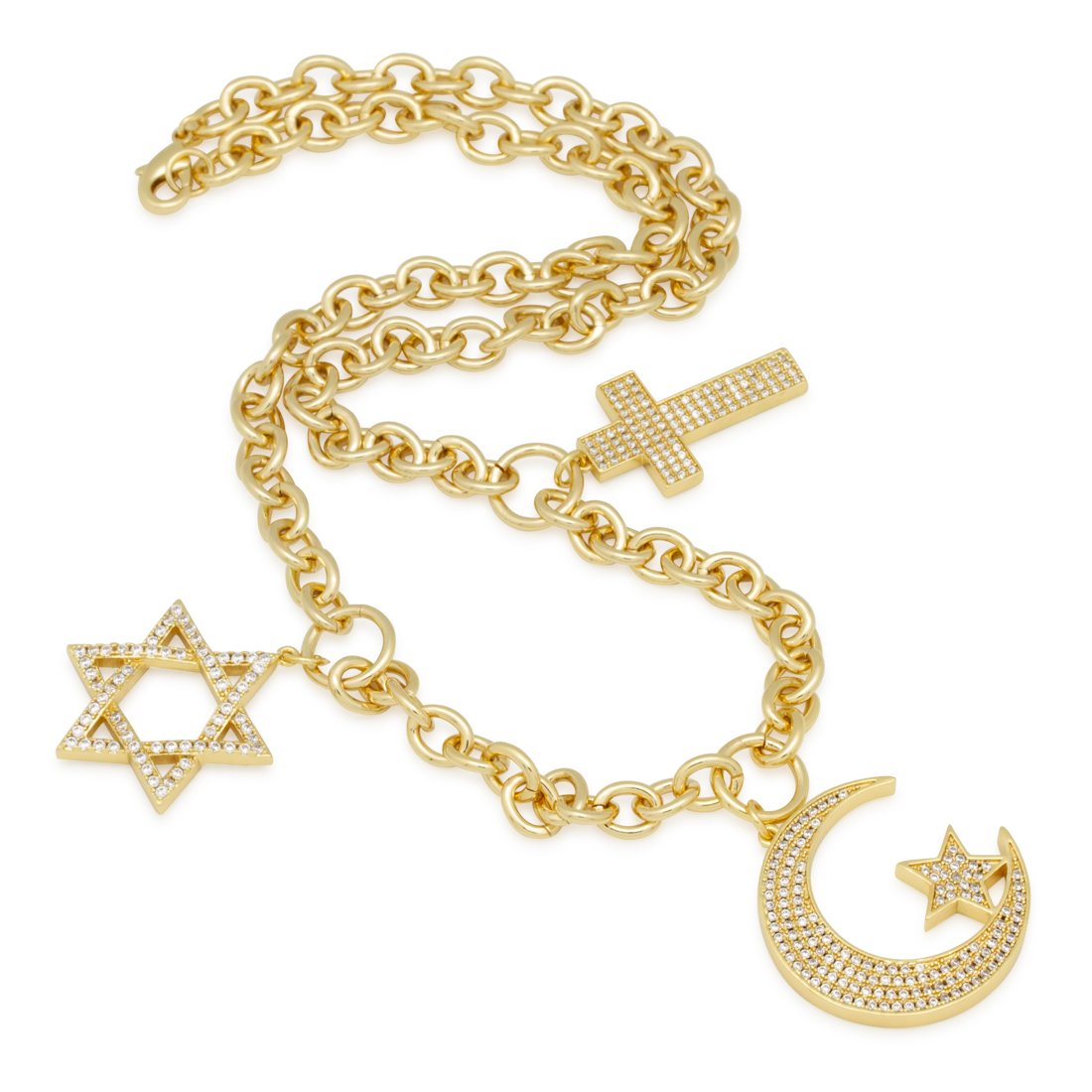 Unity Chain of Abraham Necklace  in  by Kingices