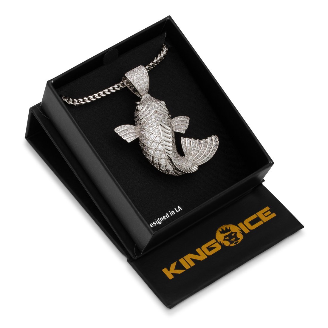 Utsurimono Koi Fish Necklace  in  by Kingices