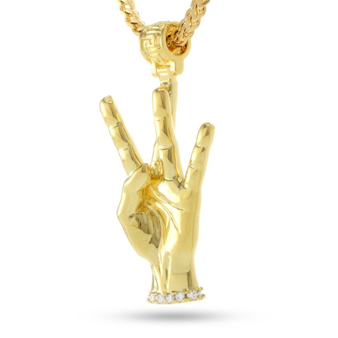 Westside Necklace  in  14K Gold / 0.9" by Kingices