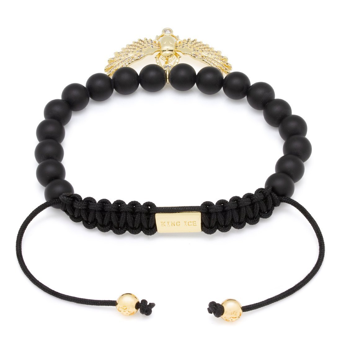 Winged Scarab Bracelet by MARZ  in  by Kingices