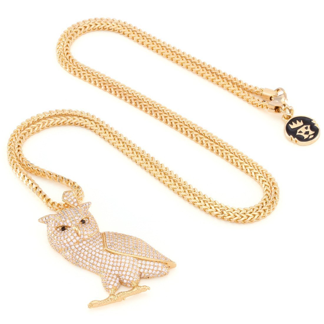 Wise Owl Necklace  in  by Kingices