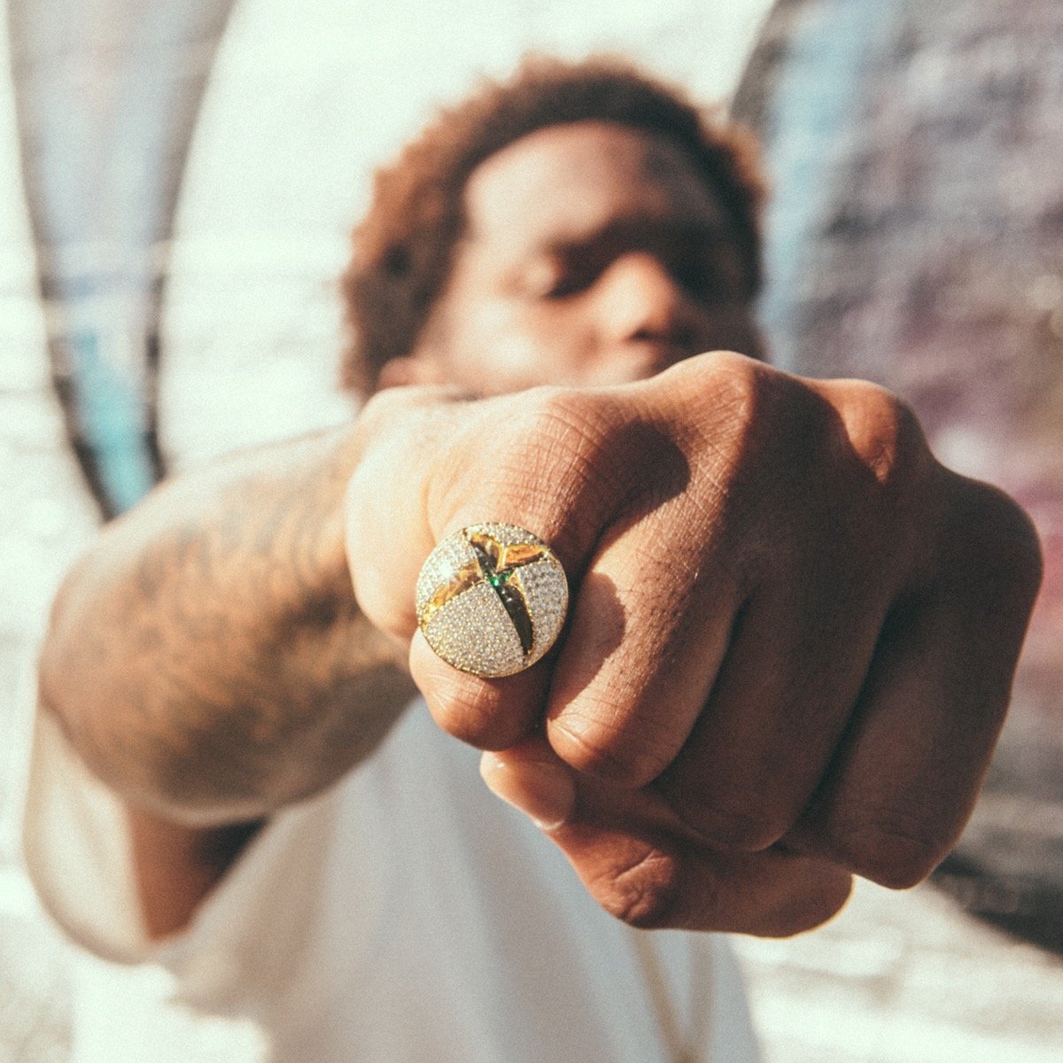 Xbox x Kingices - Sphere Logo Ring  in  by Kingices