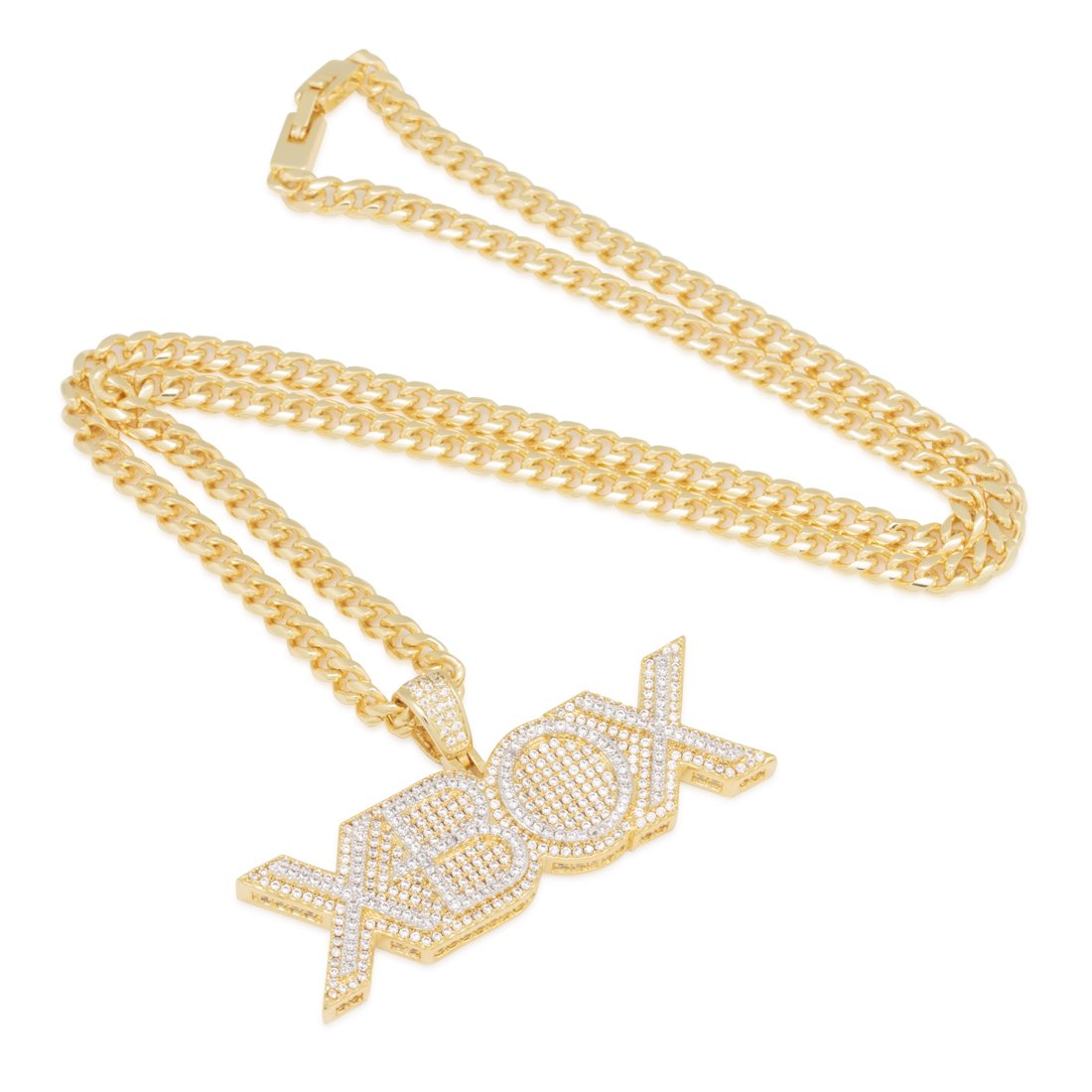 Xbox x Kingices - Xbox Necklace  in  14K Gold / 1.2" by Kingices