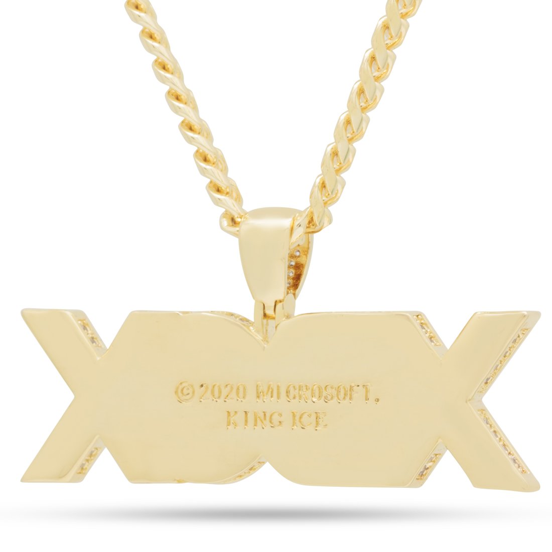 Xbox x Kingices - Xbox Necklace  in  14K Gold / 1.2" by Kingices