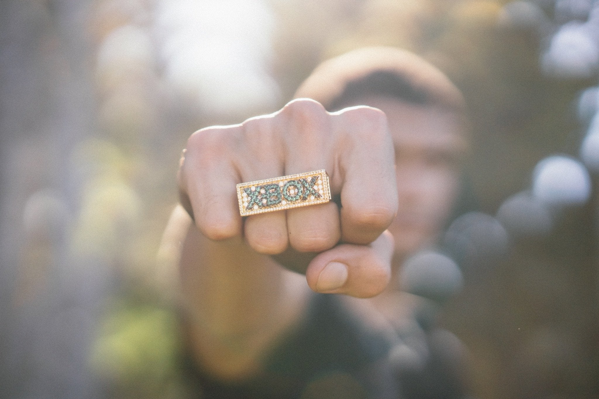 Xbox x Kingices - Xbox Two-Finger Ring  in  by Kingices