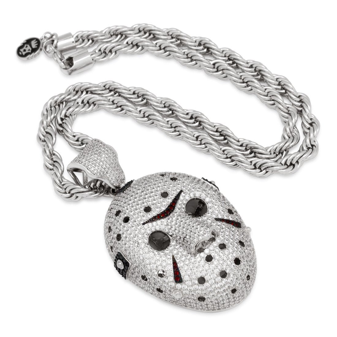 XL Hockey Mask Necklace  in  by Kingices